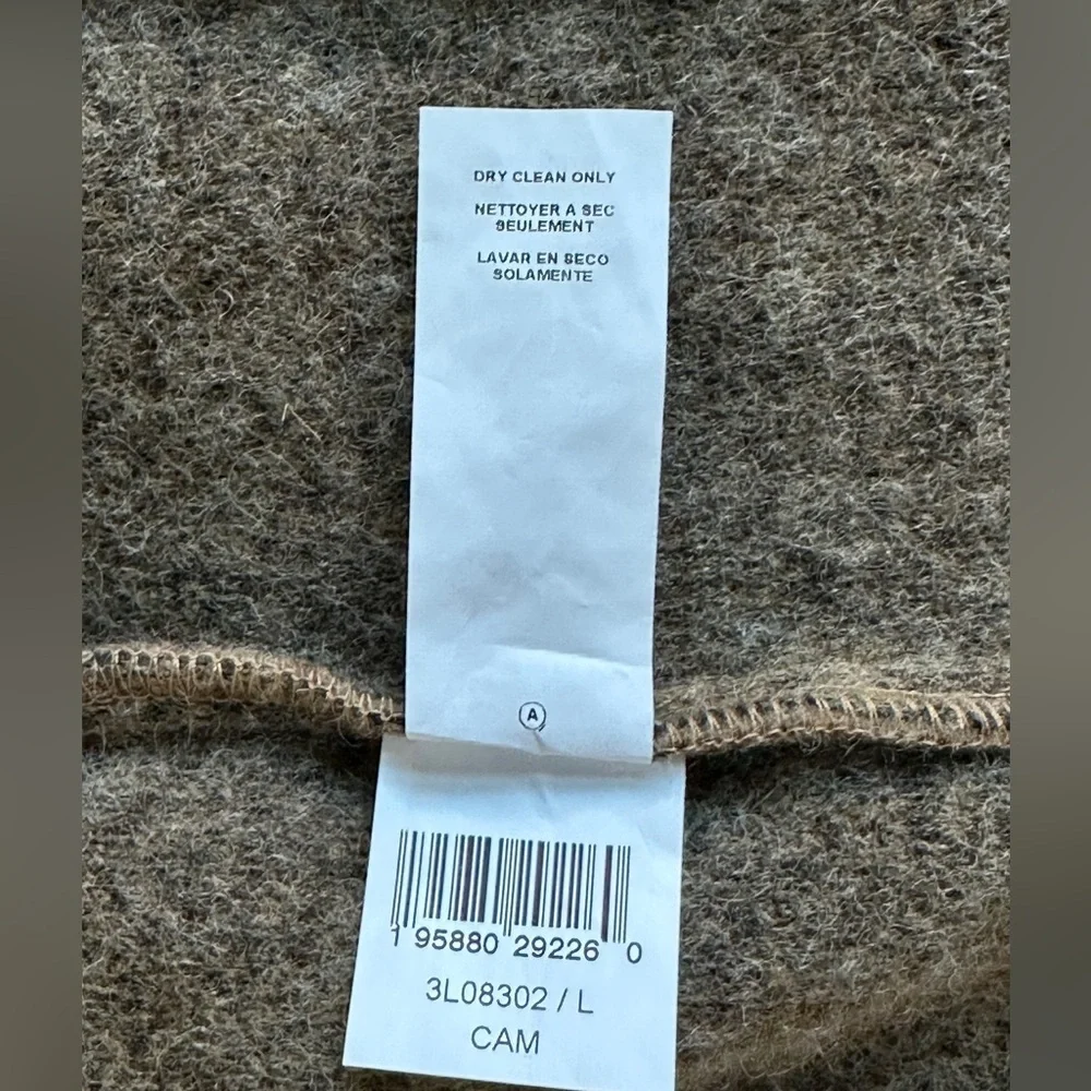 Karen Kane brushed wool blend shirt jacket. - Picture 5 of 8